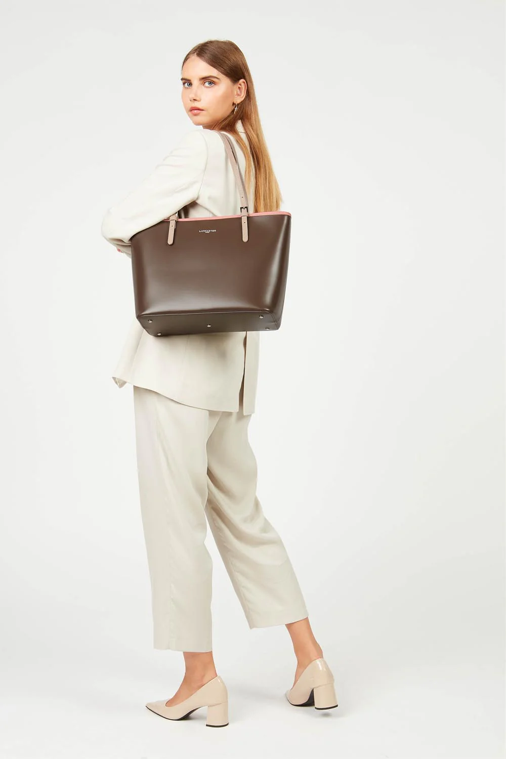 Grand sac cabas épaule - Smooth - Image 36