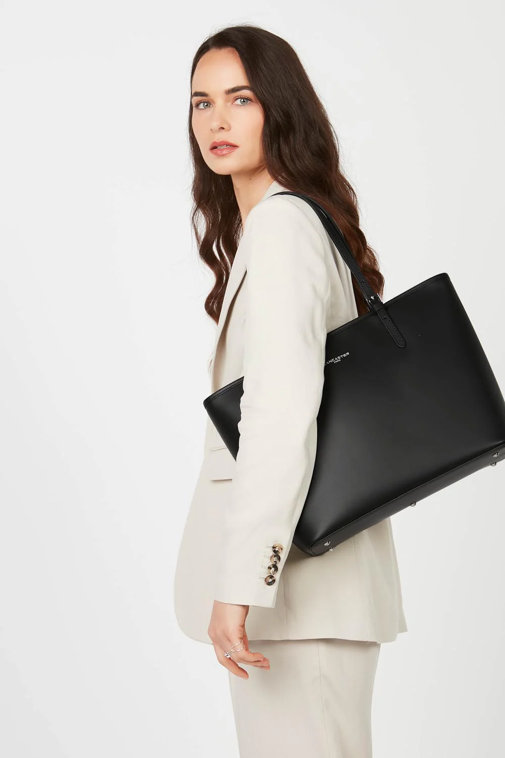 Grand sac cabas épaule - Smooth - Image 7