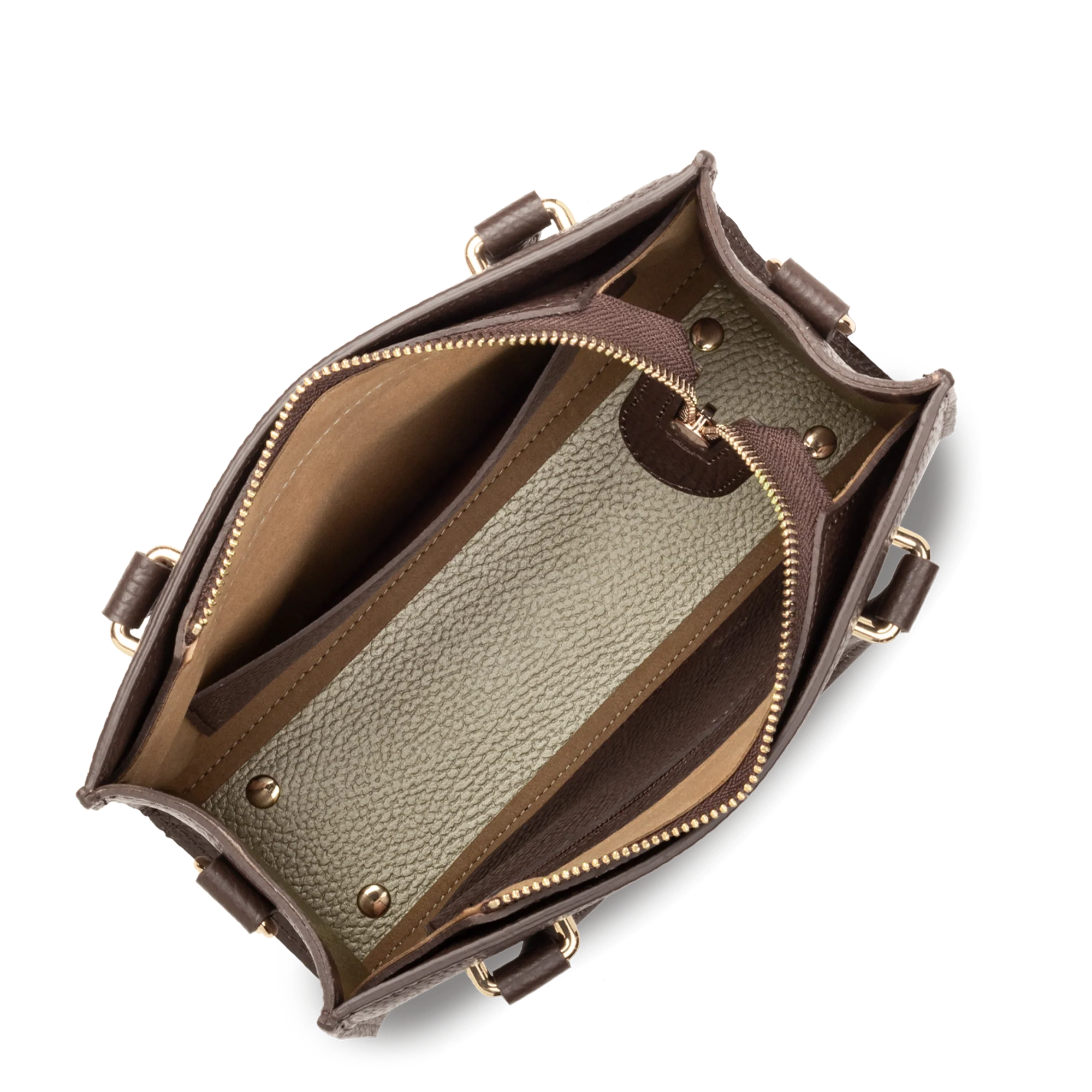 Petit sac à main - Foulonné Double DAILY - Image 10