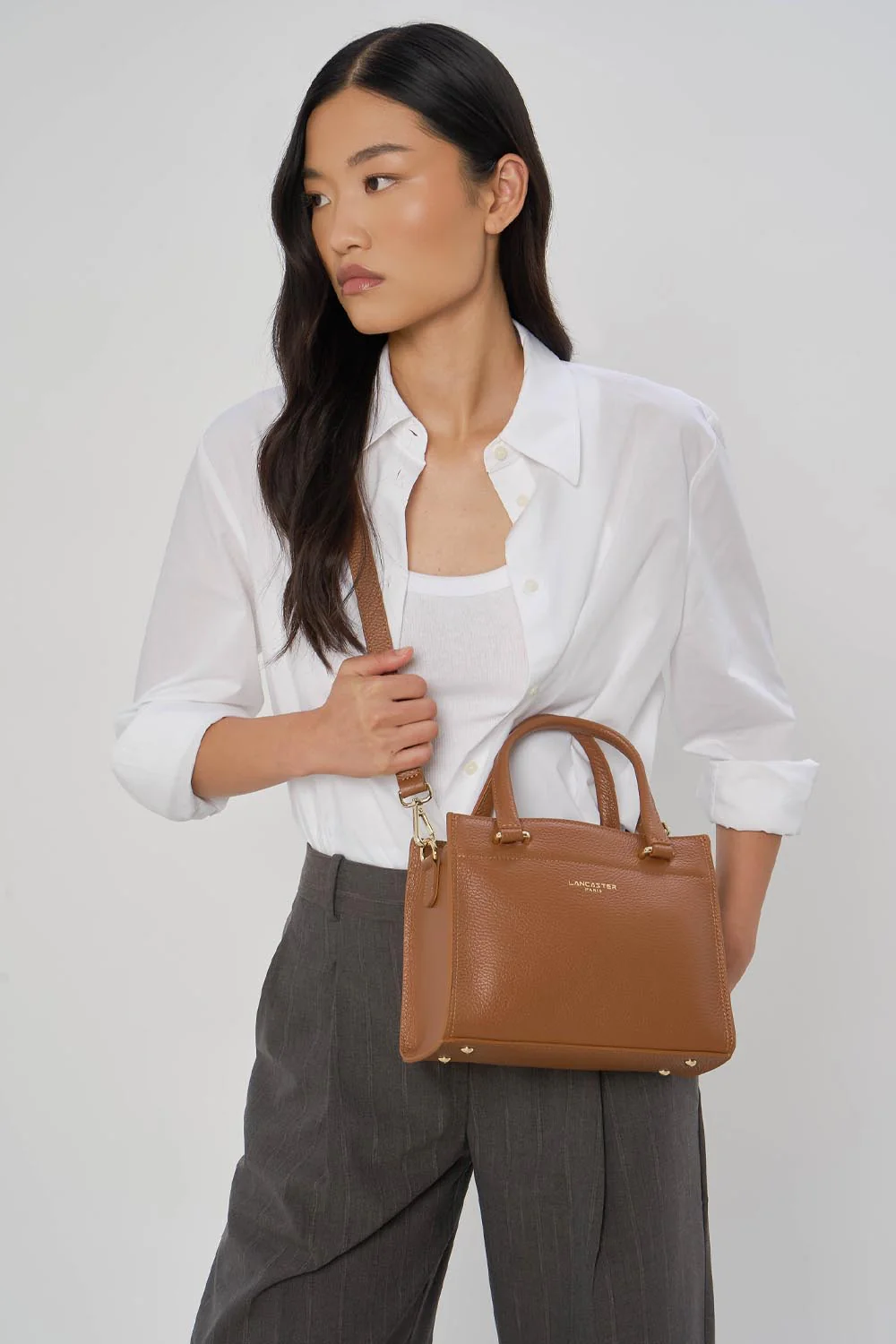 Petit sac à main - Foulonné Double DAILY - Image 18