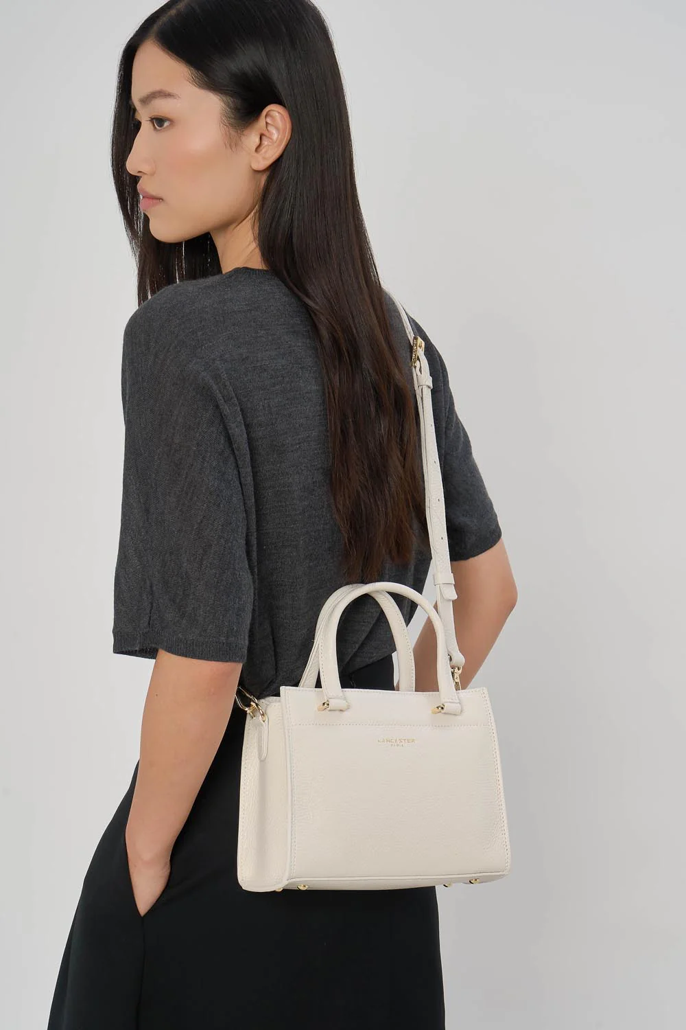 Petit sac à main - Foulonné Double DAILY - Image 34