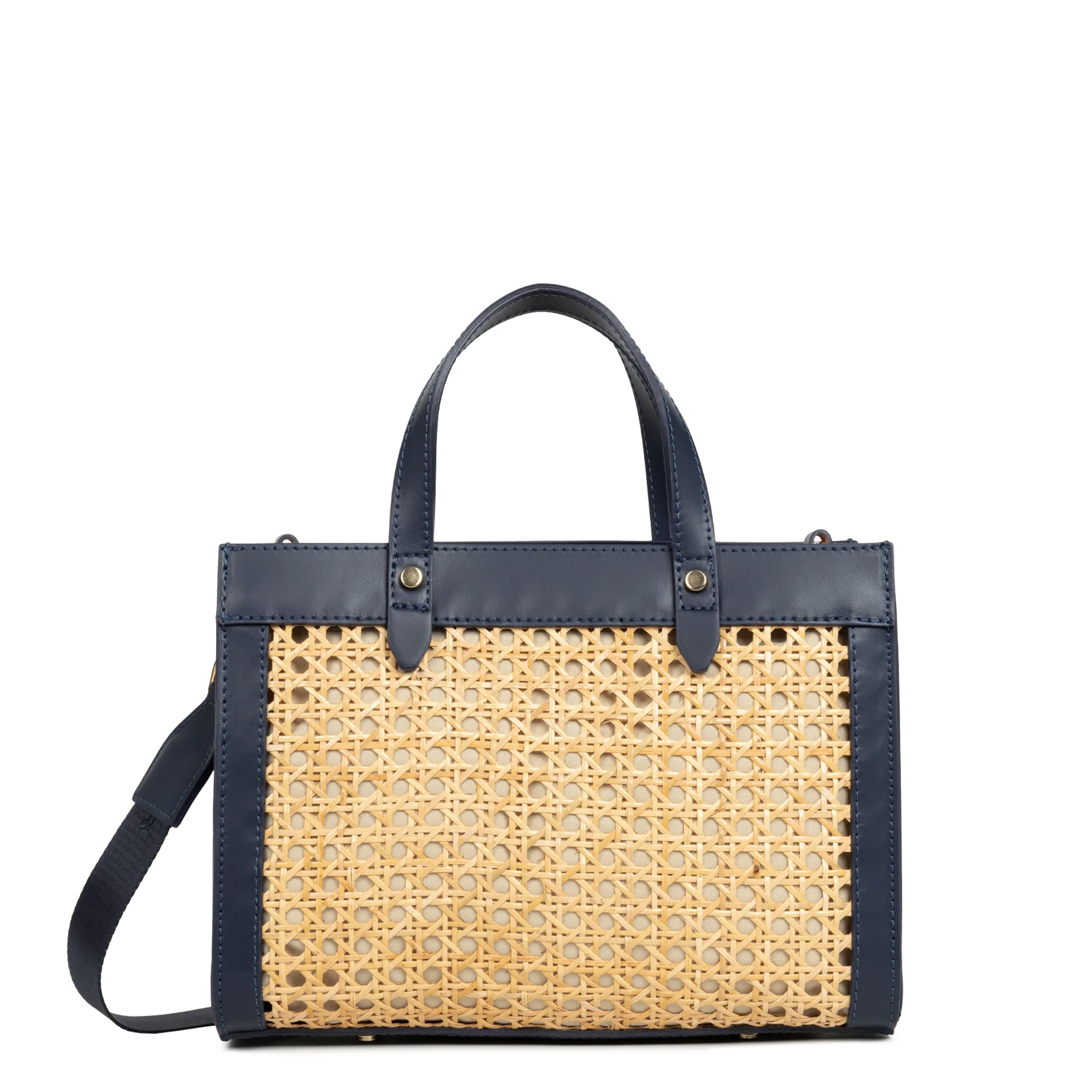 Petit sac cabas main - Cannage Rotin - Image 11