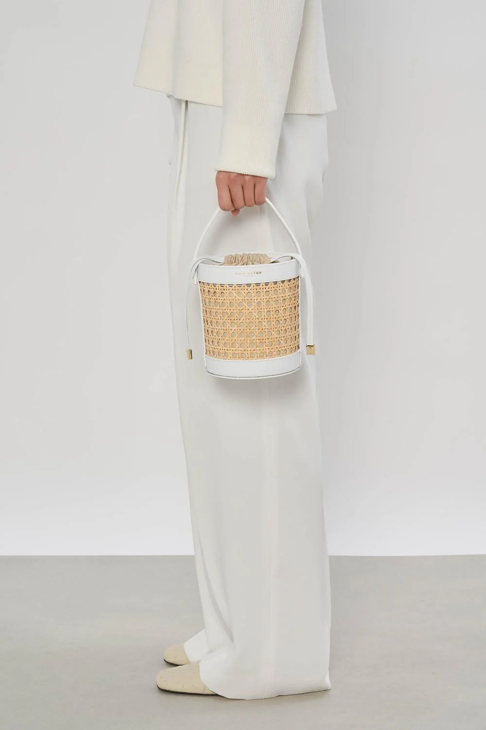 Petit sac seau - Cannage Rotin - Image 25