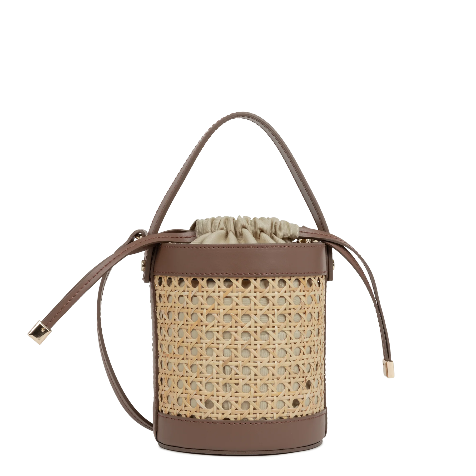 Petit sac seau - Cannage Rotin - Image 37