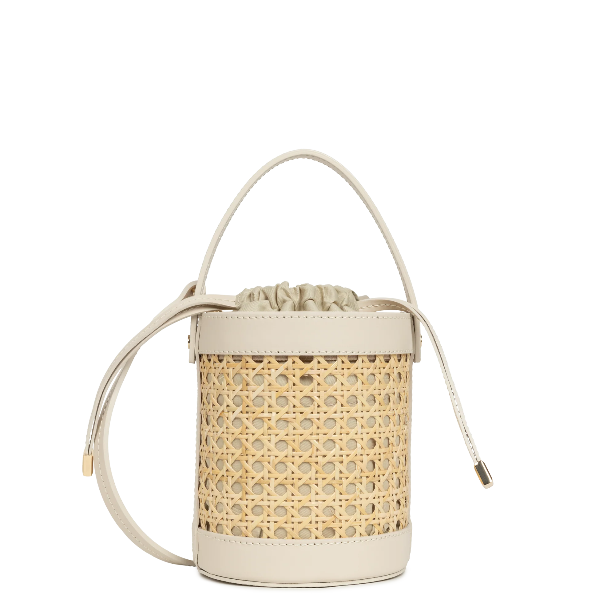 Petit sac seau - Cannage Rotin - Image 9