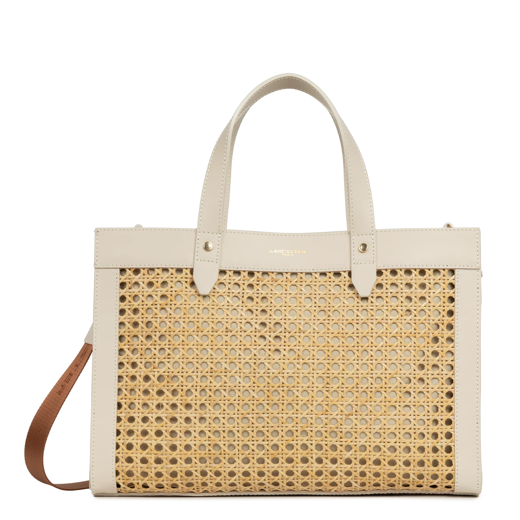 Sac cabas main - Cannage Rotin - Image 5