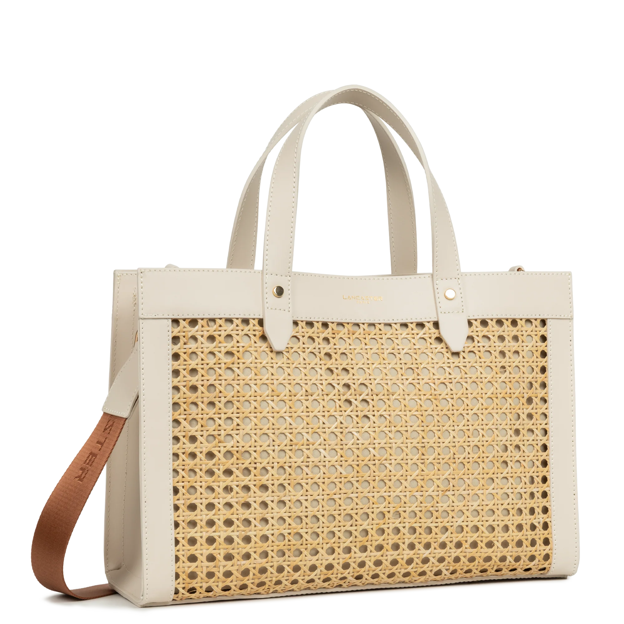 Sac cabas main - Cannage Rotin - Image 6