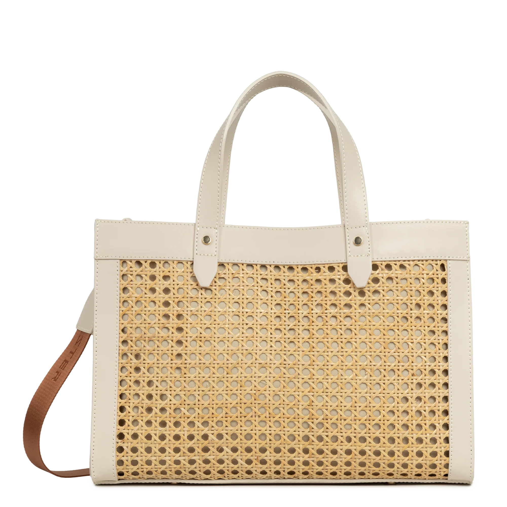 Sac cabas main - Cannage Rotin - Image 7