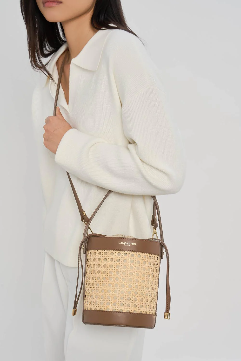 Sac seau - Cannage Rotin - Image 17