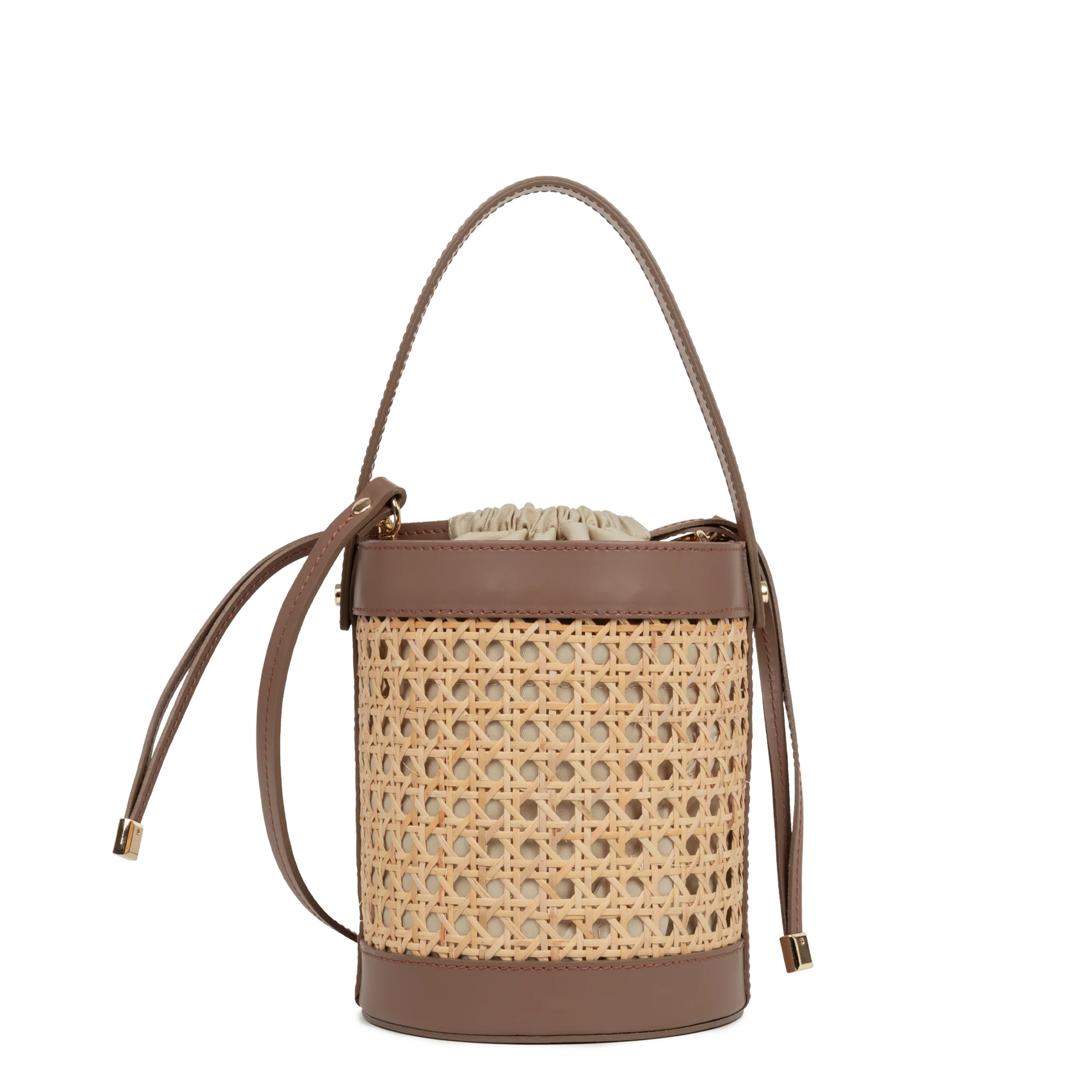 Sac seau - Cannage Rotin - Image 18