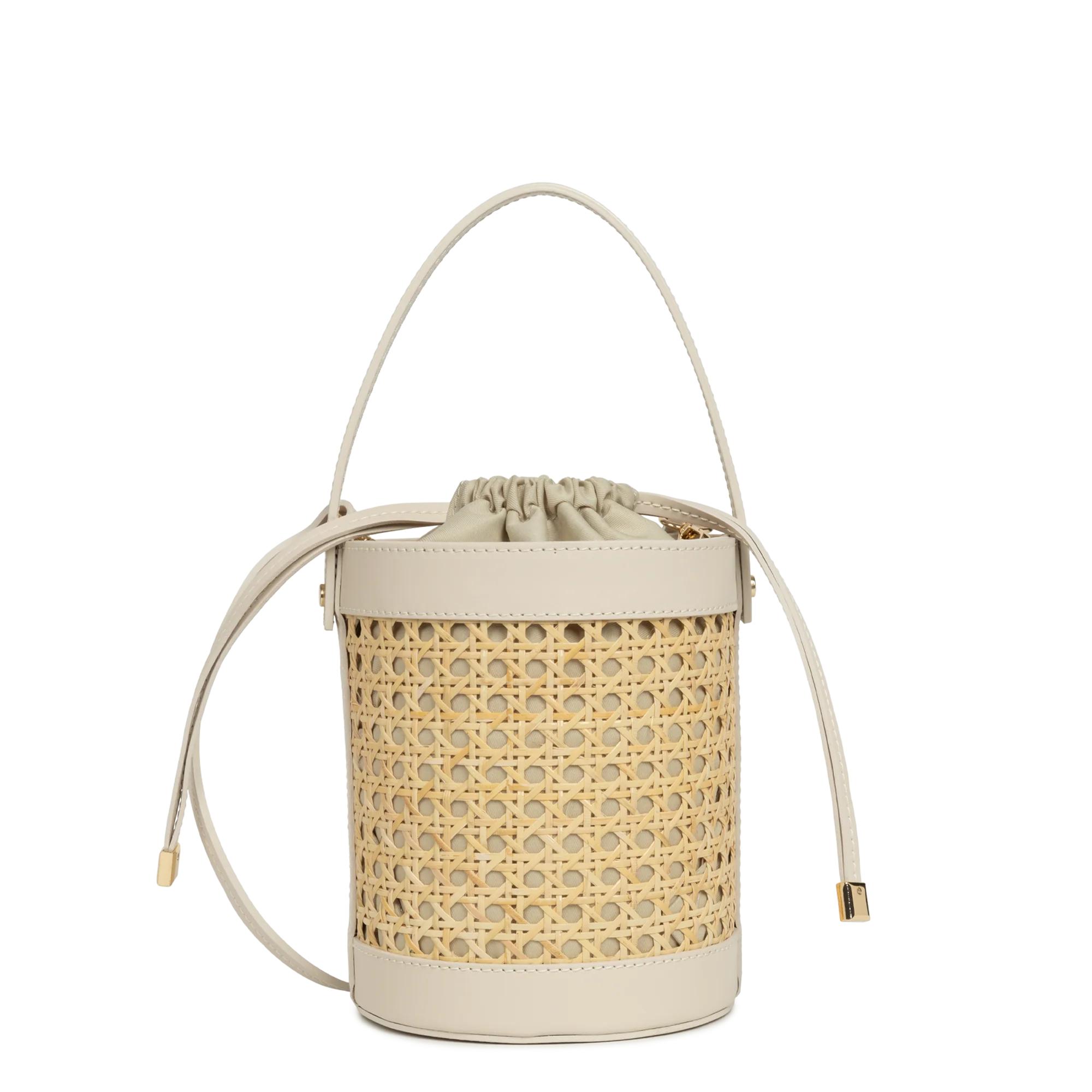 Sac seau - Cannage Rotin - Image 3