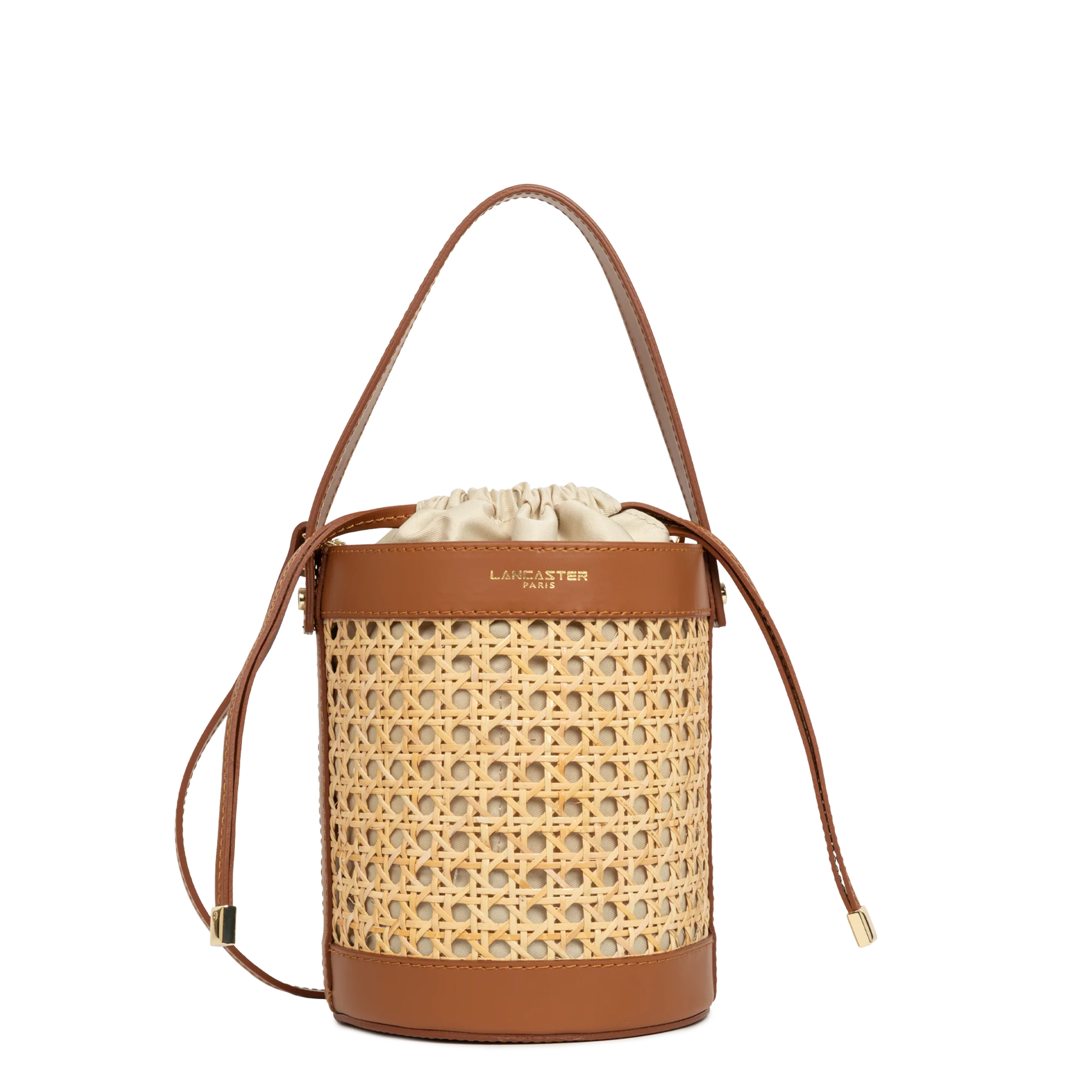 Sac seau - Cannage Rotin - Image 5