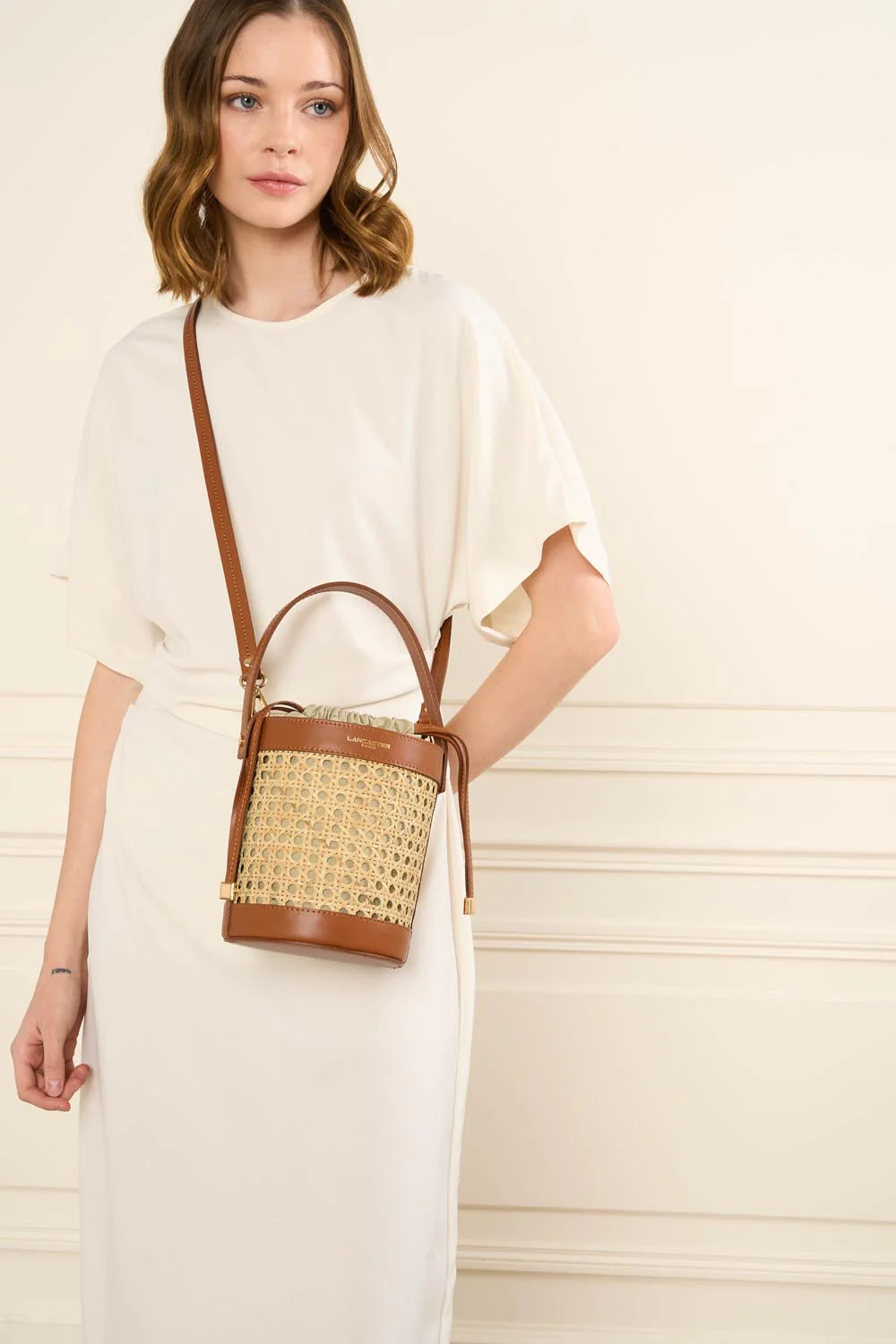 Sac seau - Cannage Rotin - Image 6